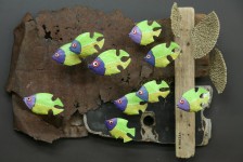 Papillons verts